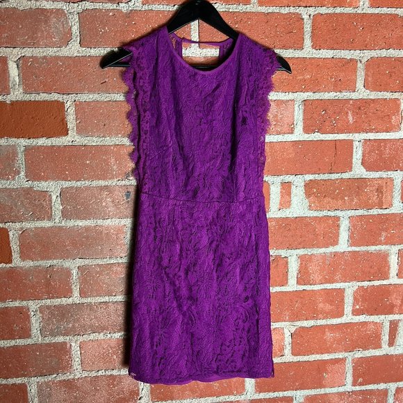 Women's Kimchi Blue Dress - Purple Size 6 - Picture 1 of 7